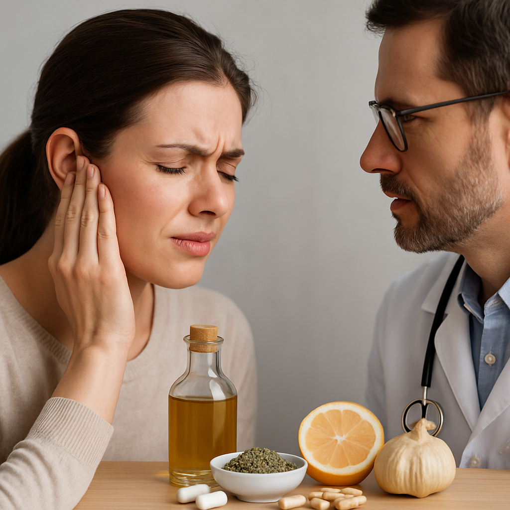 Ohrensausen Therapie und Hausmittel