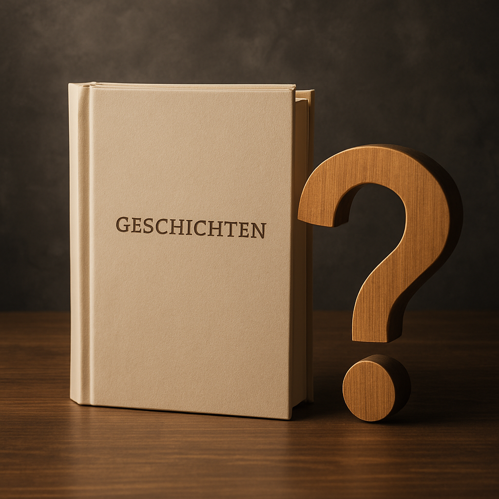 Wann sind Geschichten nicht genug?