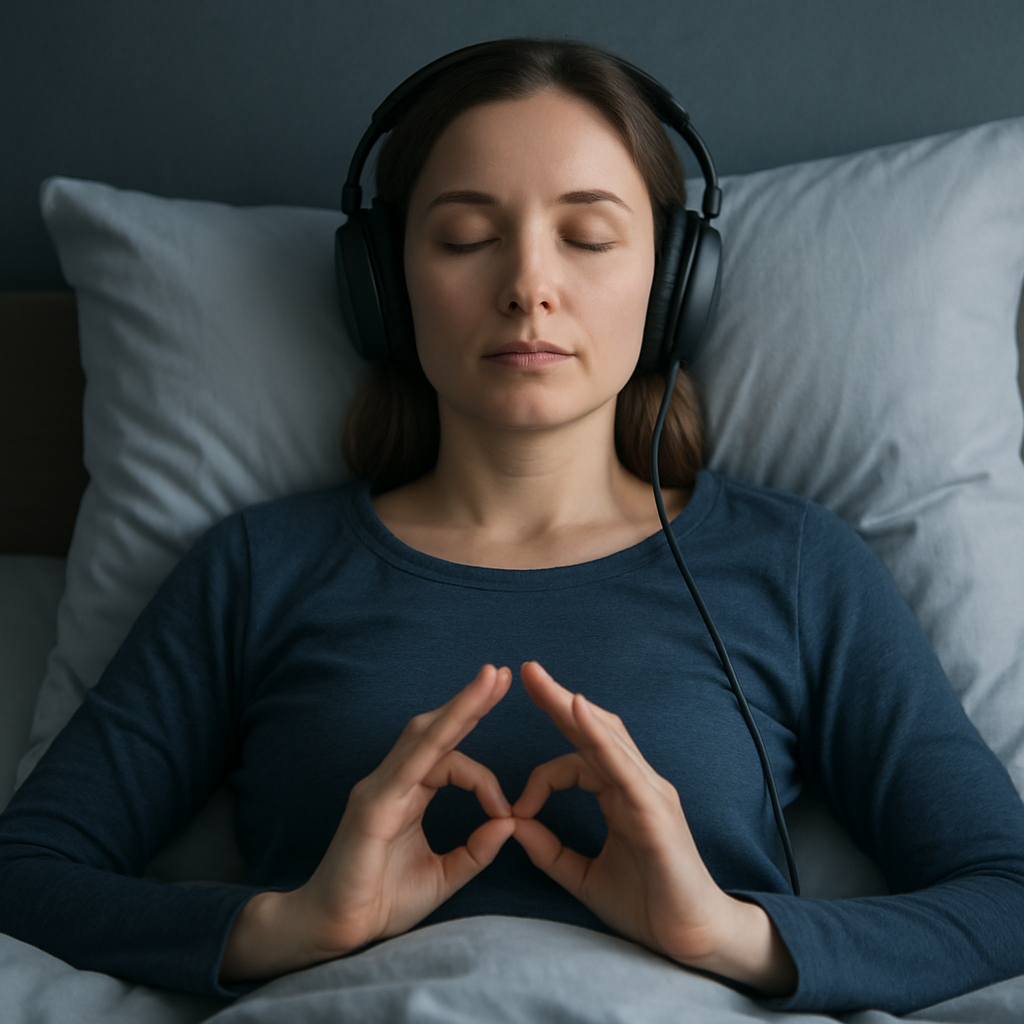 Meditation zum Einschlafen (inkl. Hypnose)