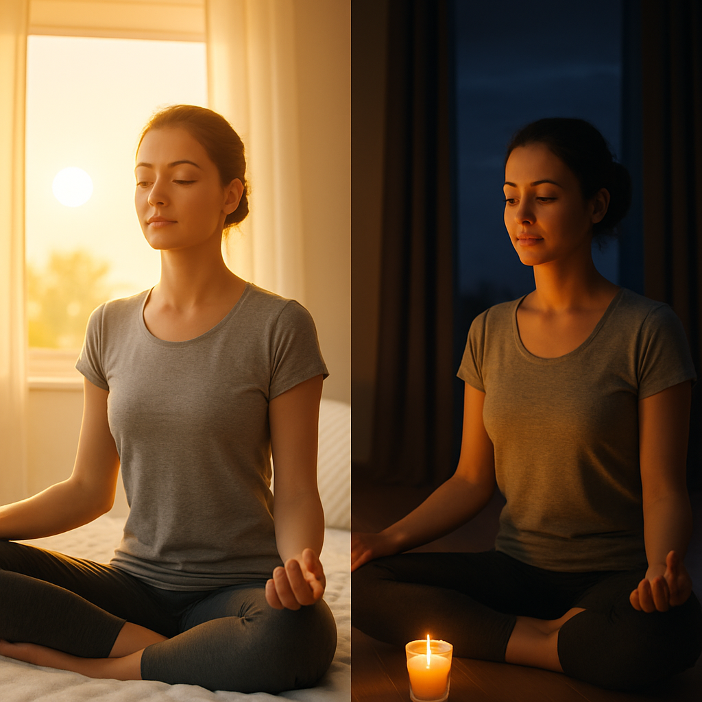 Routinen: Morgen- und Abendmeditation