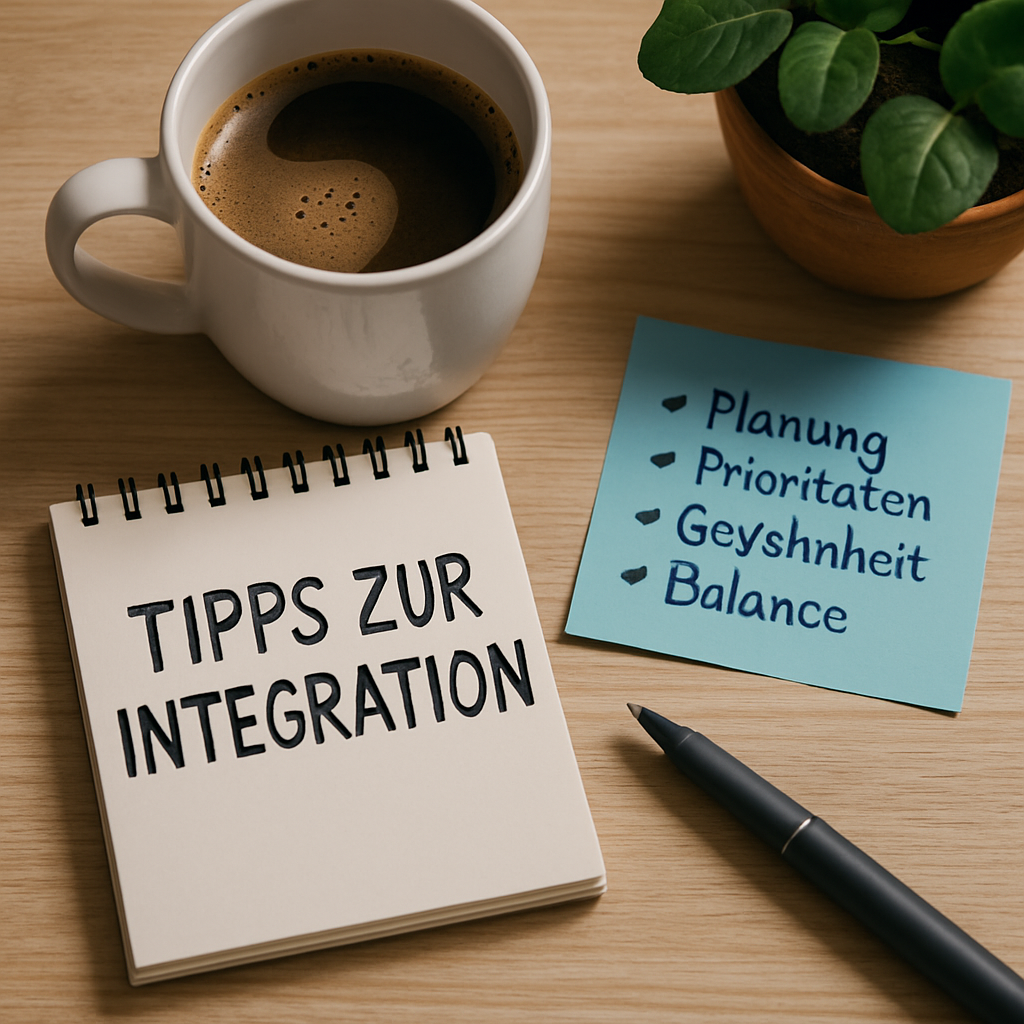 Tipps zur Integration in den Alltag